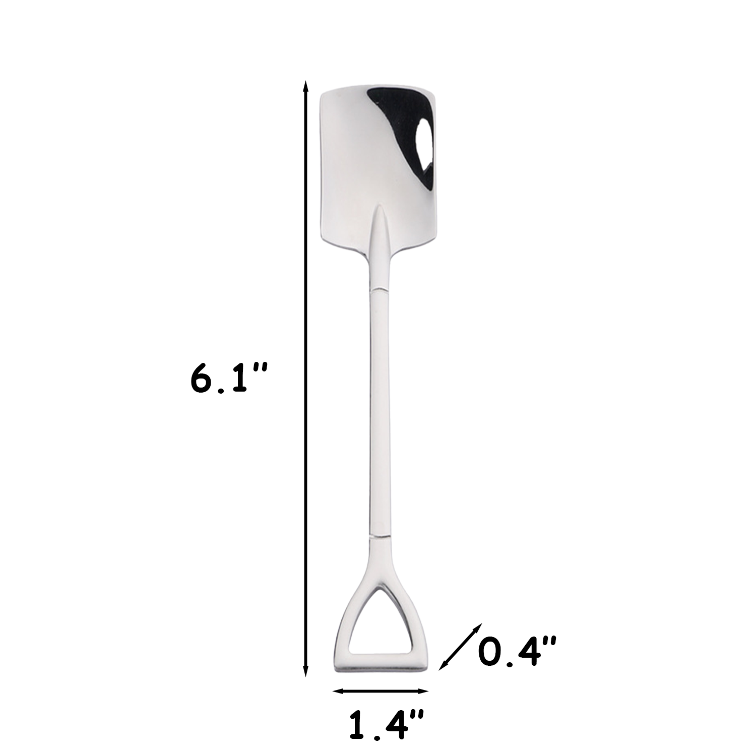 Kitchen Stainless Steel Fruit Dessert Shovel Spoons 9