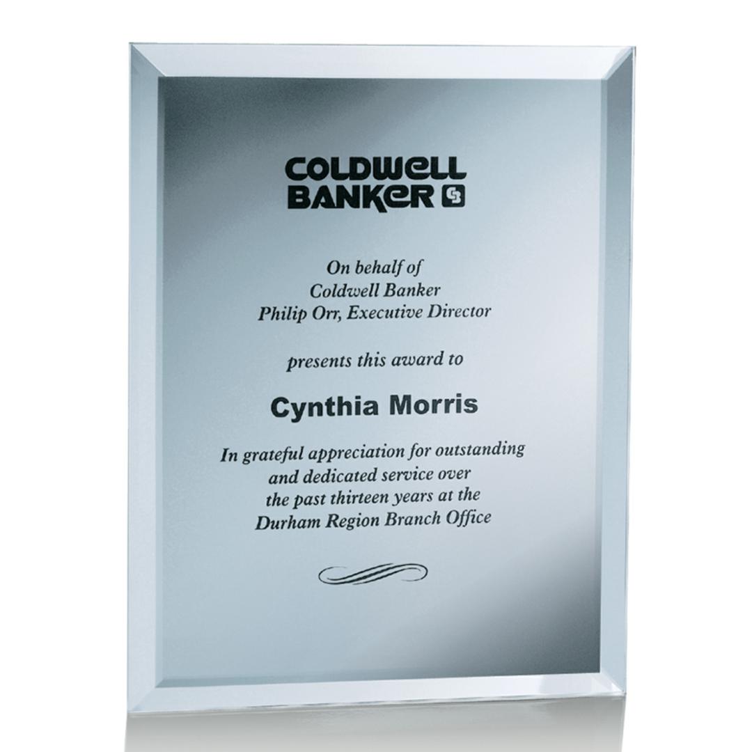 Mirror Plaque - Silver 10