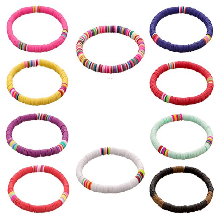 Beach Bohemia sweet 6mm soft clay bracelet 5