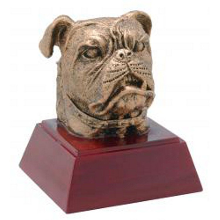 Bulldog Resin Sculpture 1