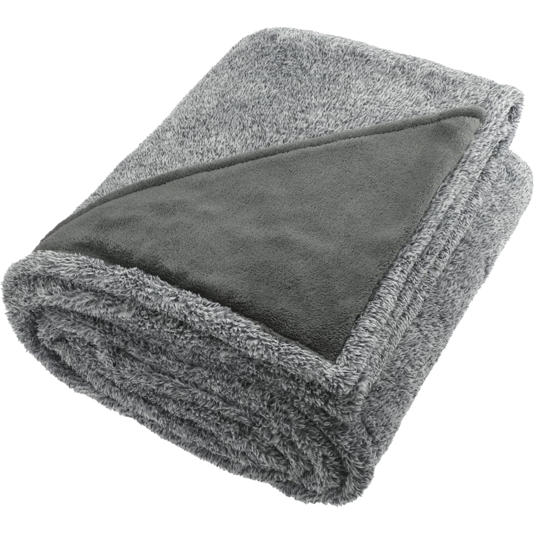 Heathered Fuzzy Fleece Blanket 6