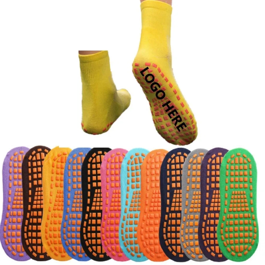 Women Non Slip Pilate Grip Socks 8