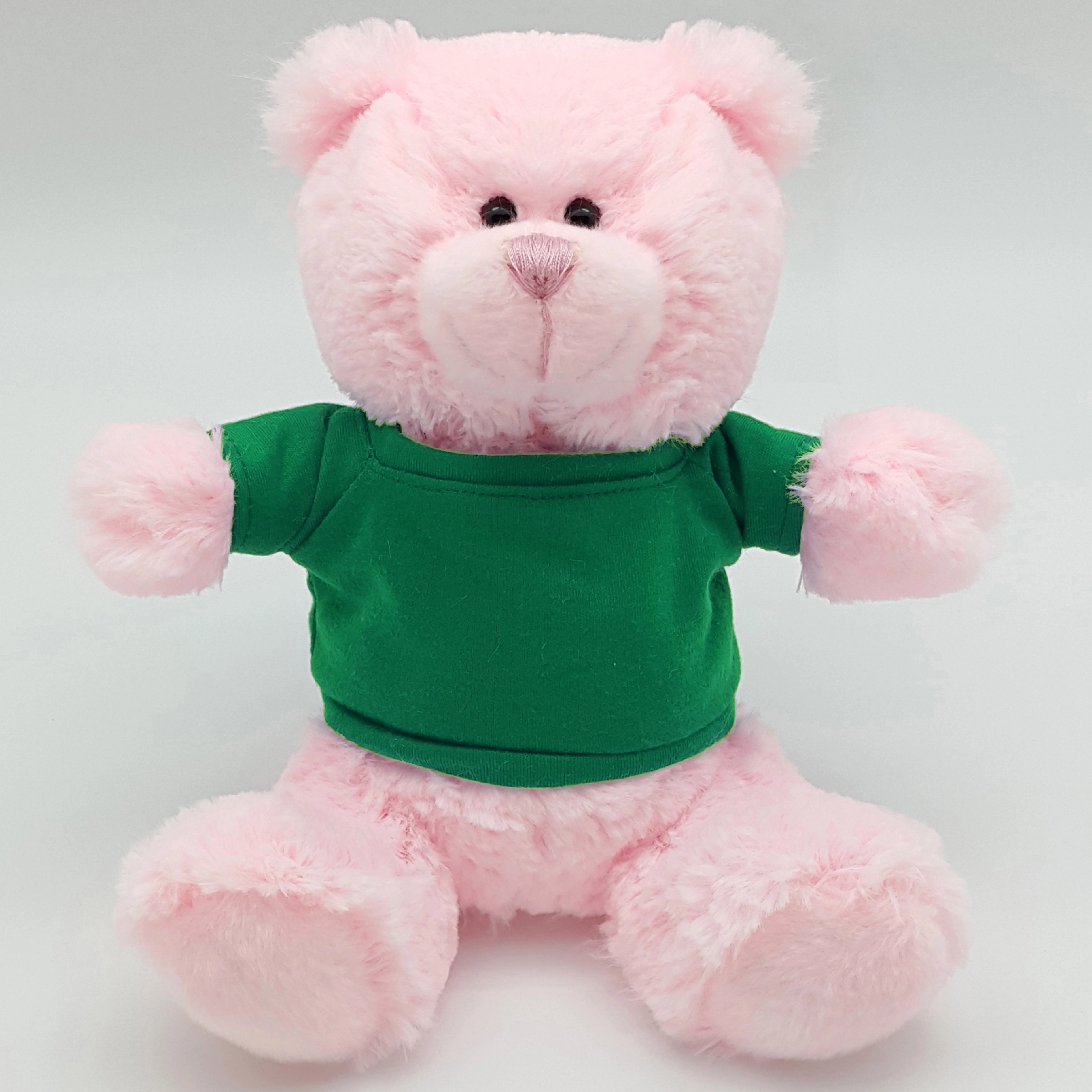 8" Bright Color Pink Bear 8