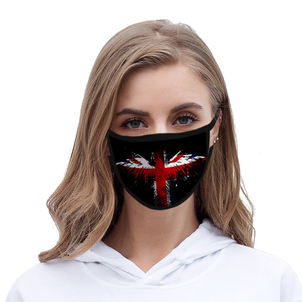 4 Ply Sublimated Reusable Face Mask w/ Carbon Filter 6