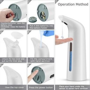 White Auto Sanitizer Dispenser 7