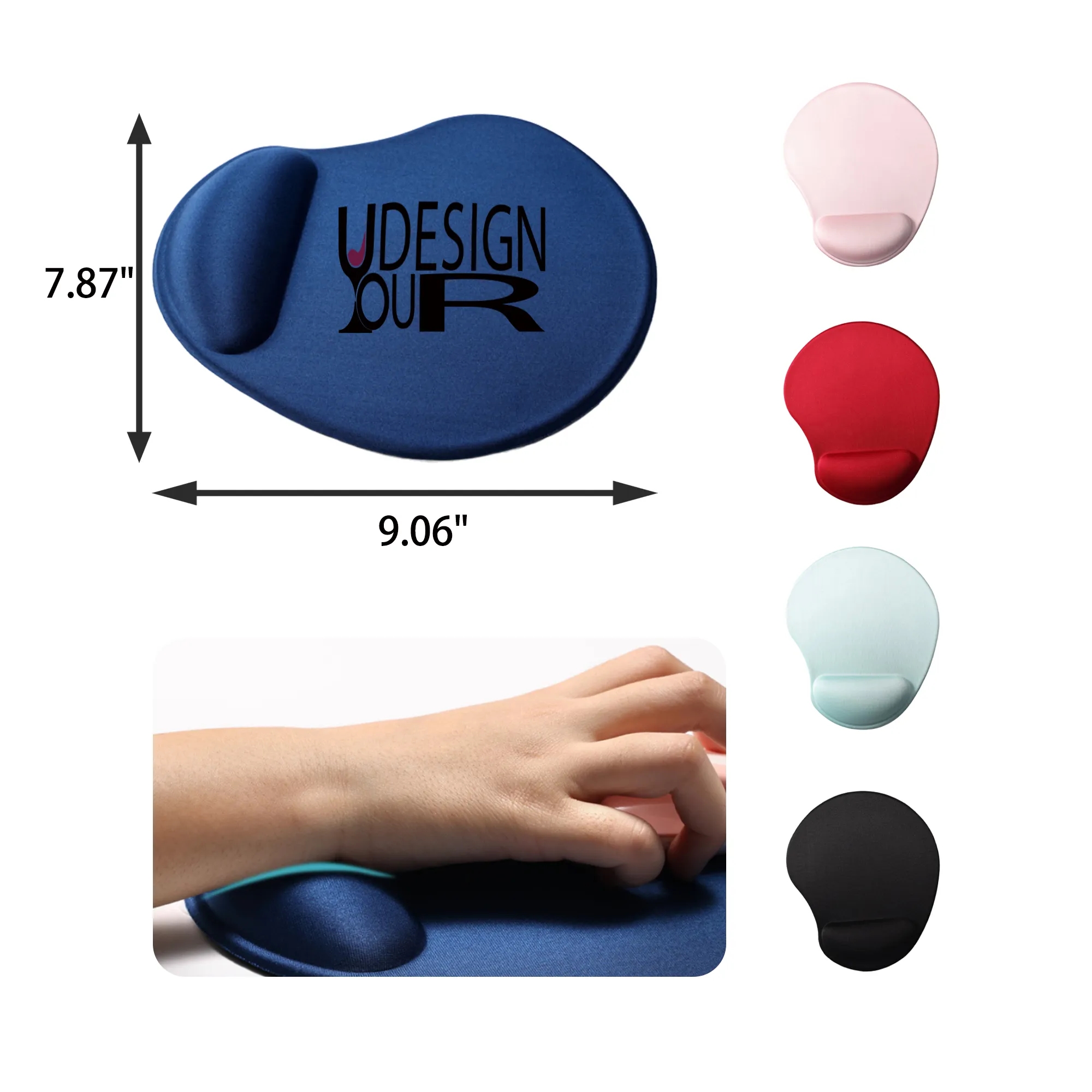 MOQ 50 PCS Silicone Wrist Rest Mouse Pad 1