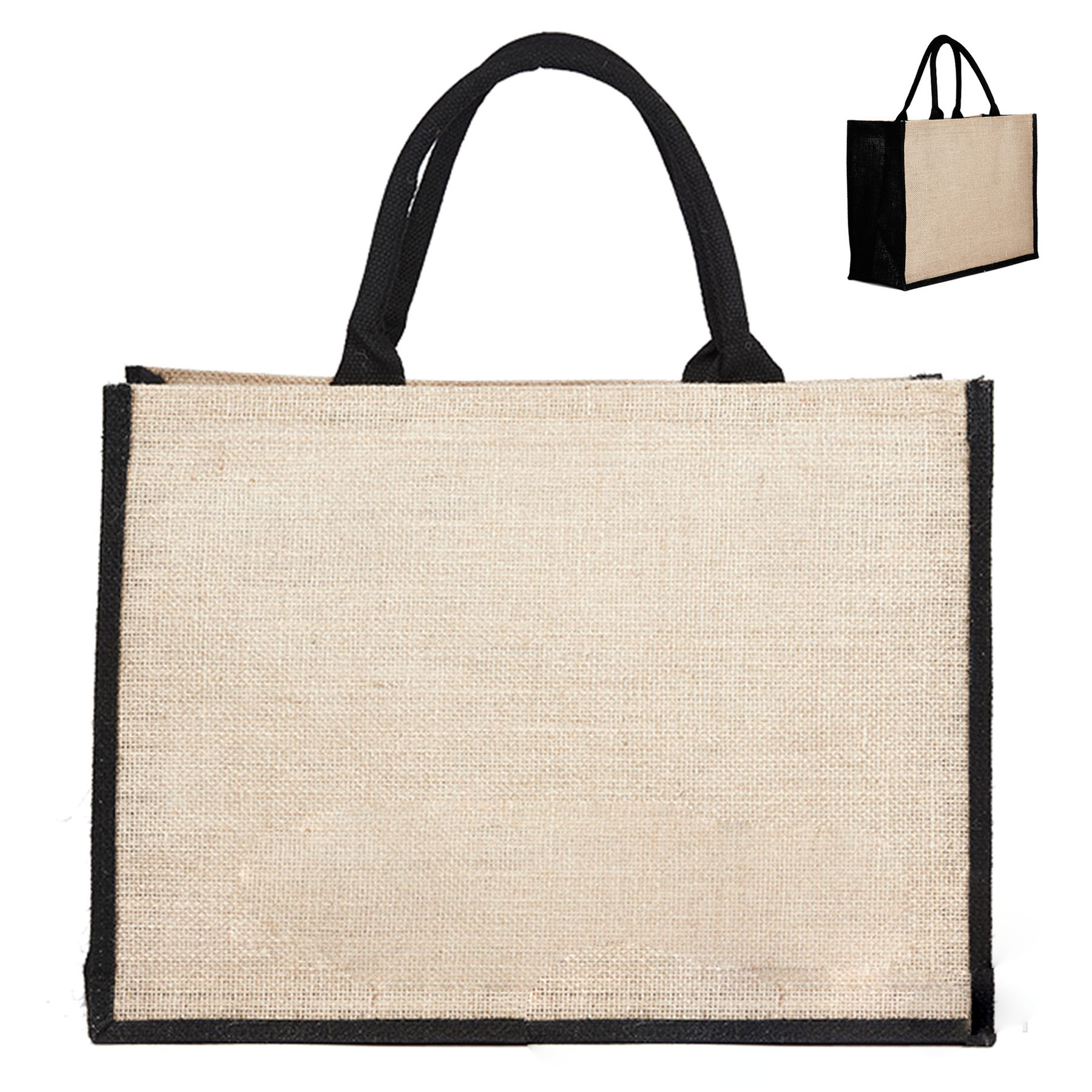 Jute Tote Bag, custom tote bag with logo imprint 4