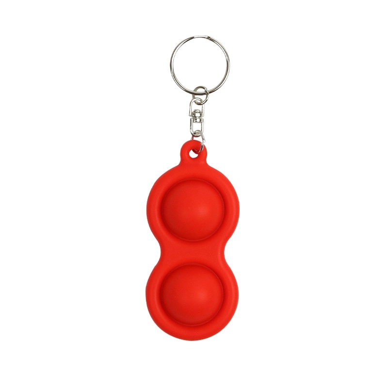 Gourd Shape Stress Reliever Key Chain 4