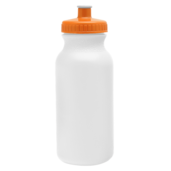 Circuit 20oz Bike Bottle - White w/Push-Pull Lid 60