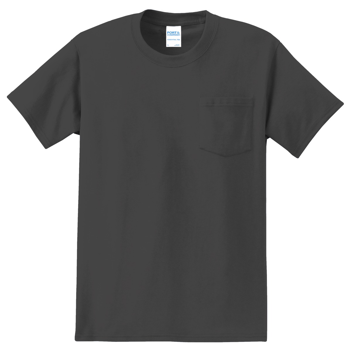 Port & Co Tall Essential Pocket Tee. PC61PT 41