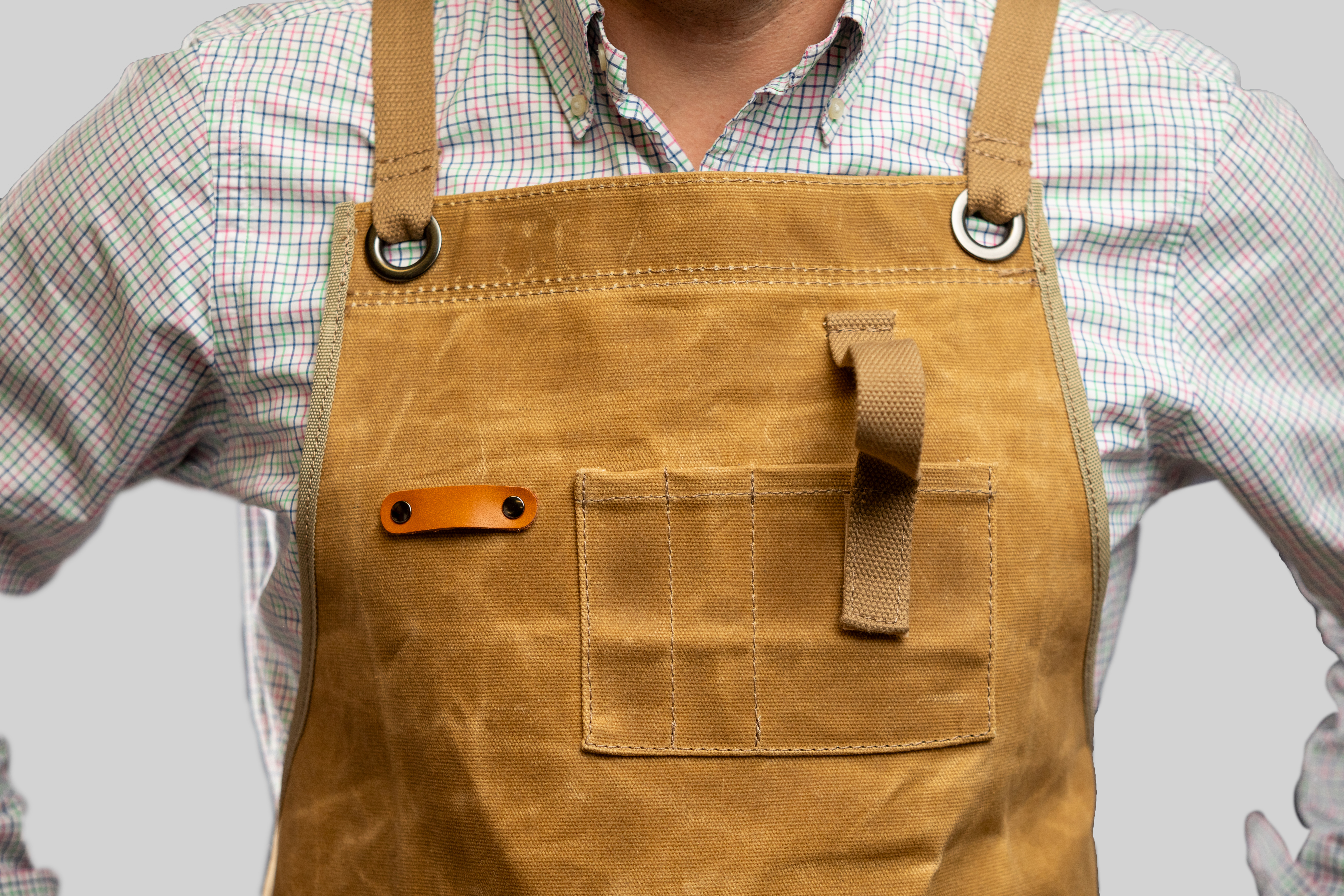 NEW Kitch Style Waxed Canvas Durable Apron 5