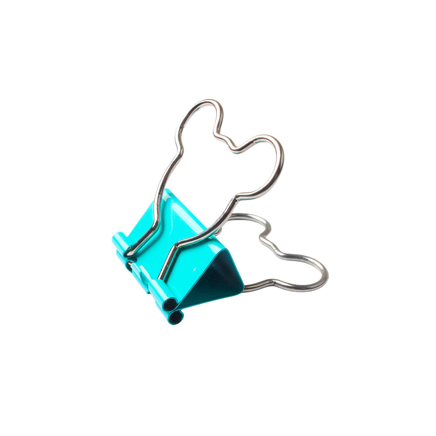 Cartoon Mouse Shaped Metal Binder Clip Paper Clap 2