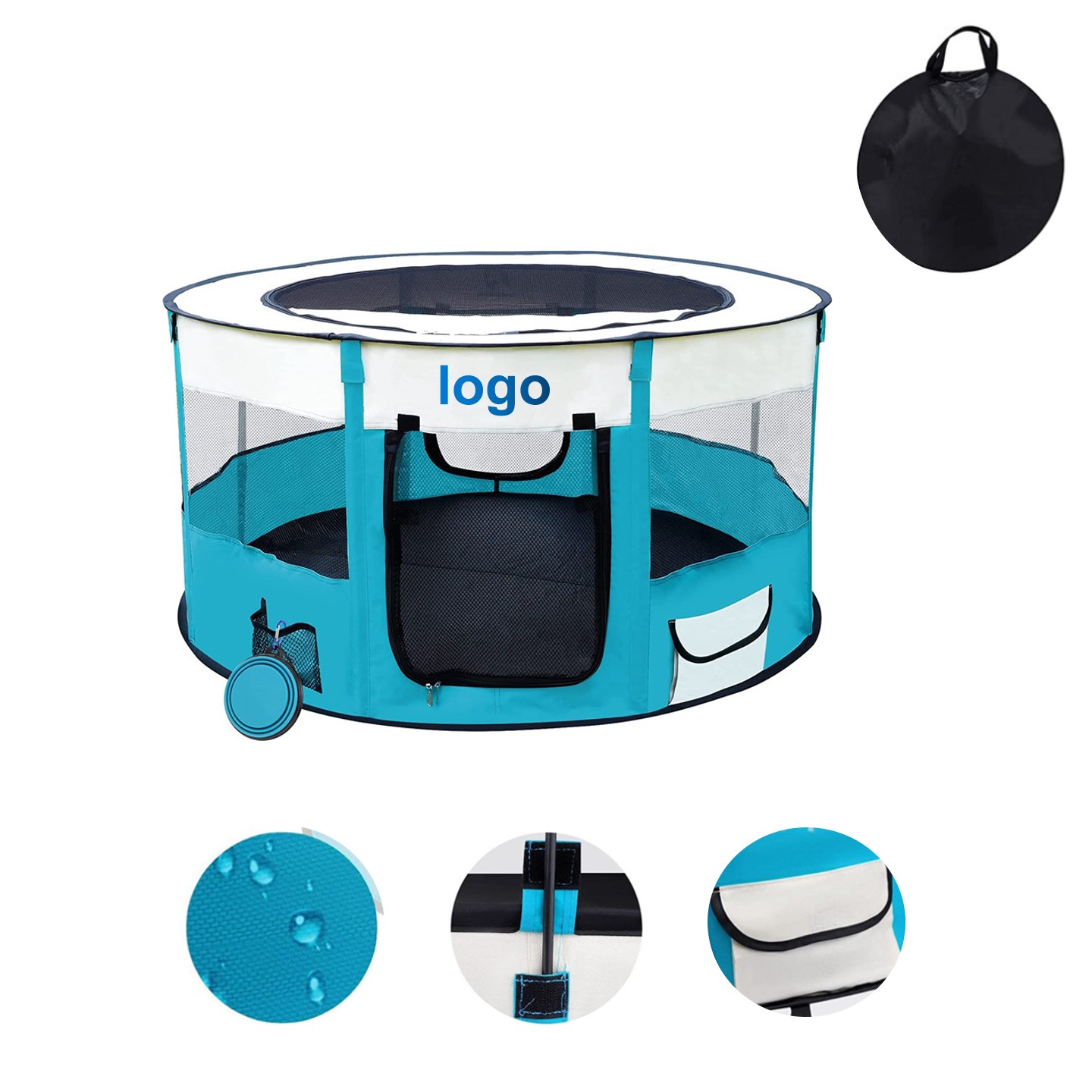 Foldable Pet Playpen 2