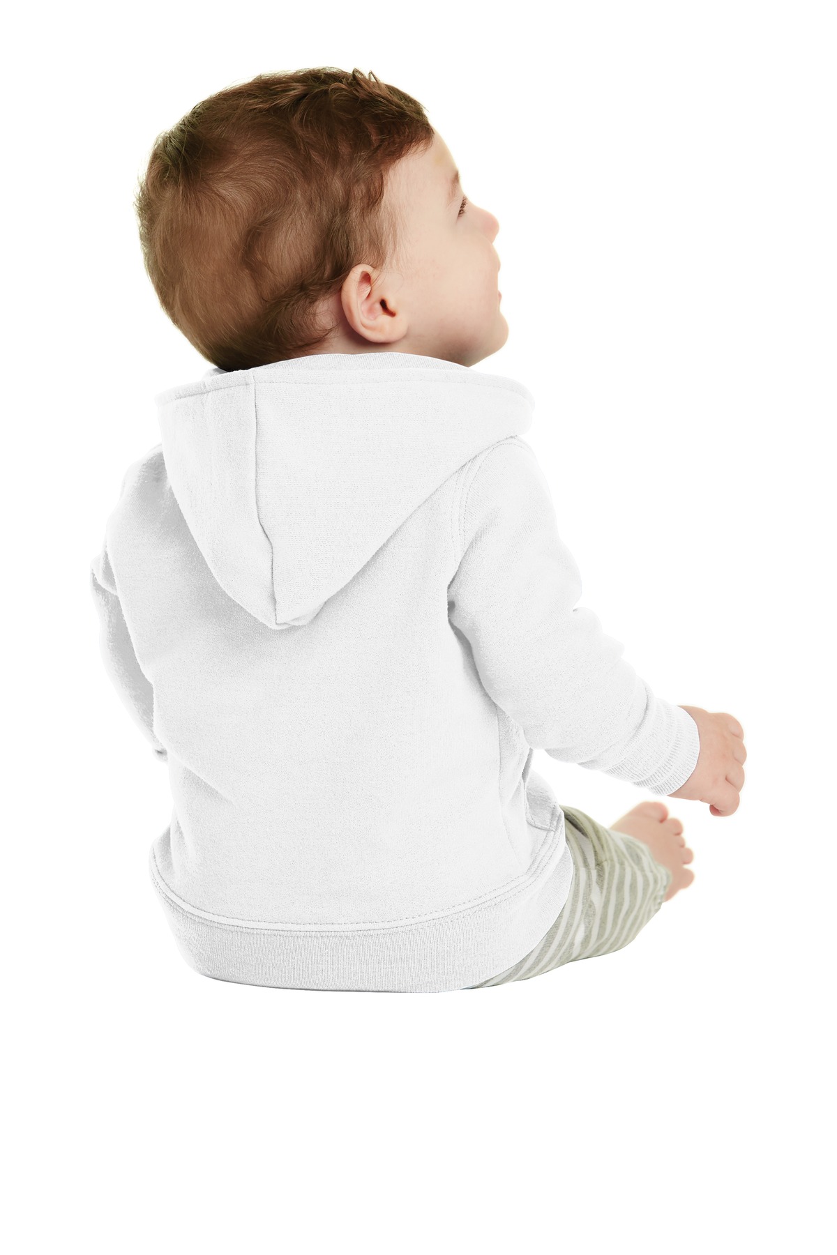 Port & Co Infant Core Fleece Full-Zip Hooded Sweatshirt. CAR78IZH 36