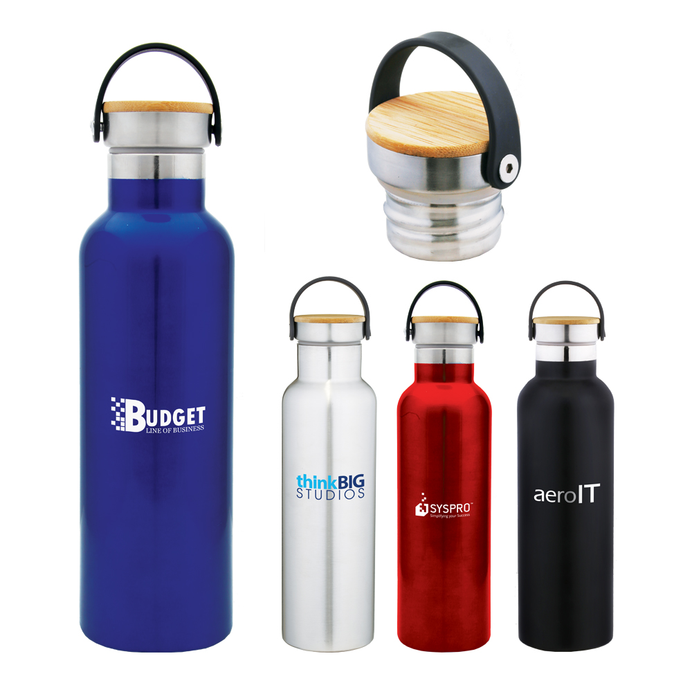 Vino 25 Oz. Double-Wall 18/8 Stainless Steel Bottle 2
