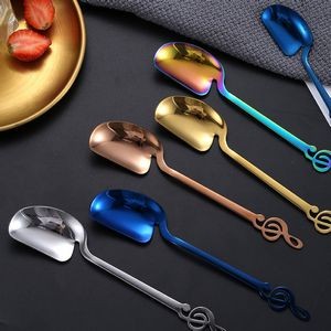 5.51 Inch Music Note Spoon With Side Hanger 4