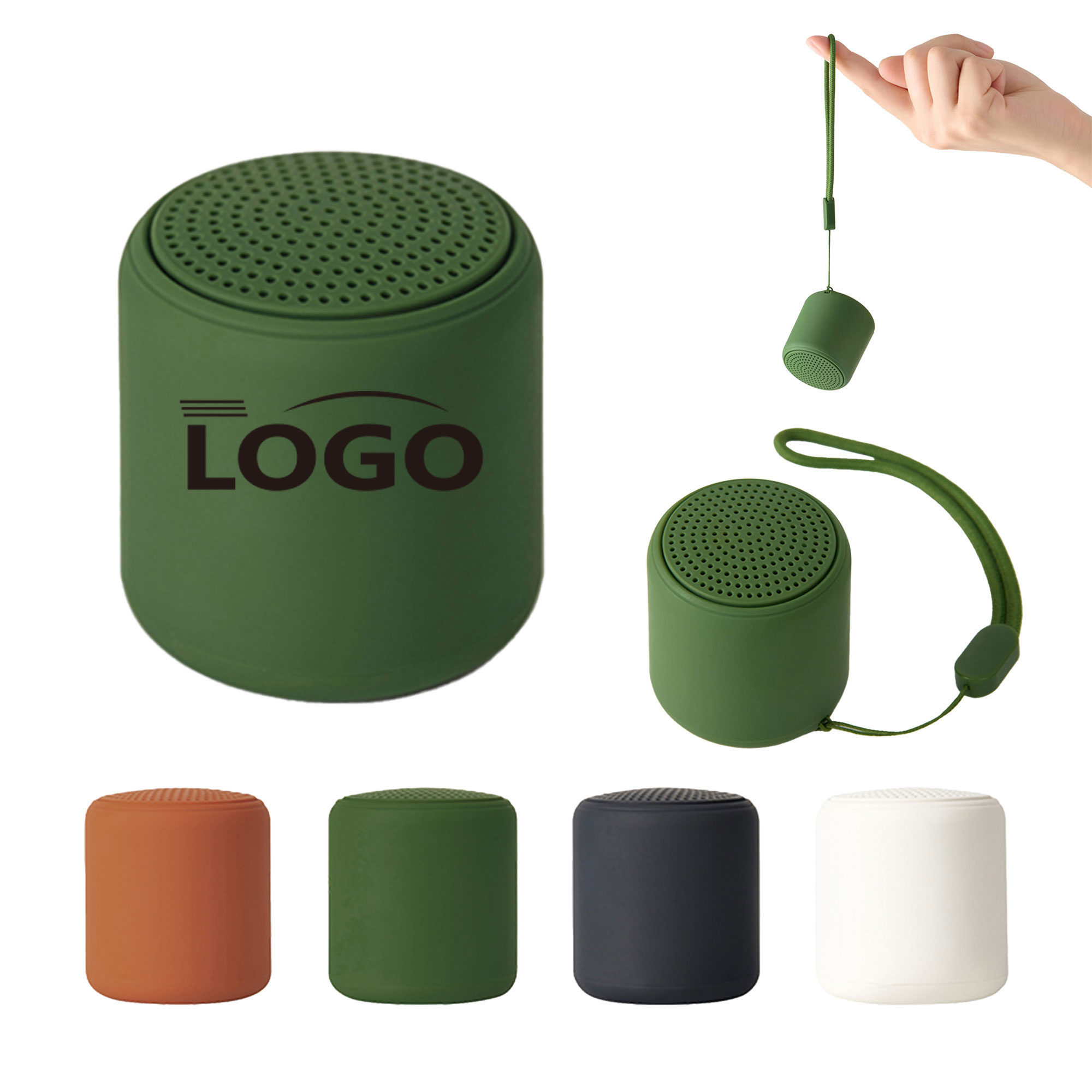 Logo-Customizable Mini Macaron Wireless Speaker 2