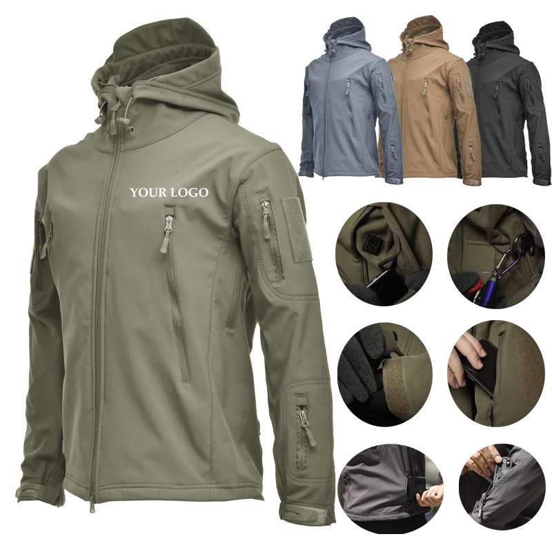 Men's Waterproof Soft Shell Jacket 5