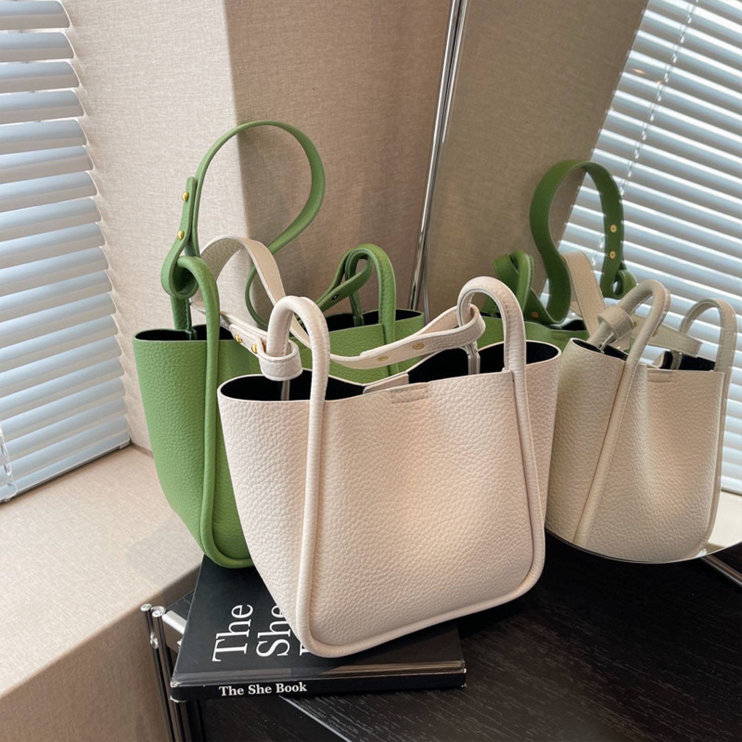 PU Leather Large Capacity Crossbody Bag For Women 3