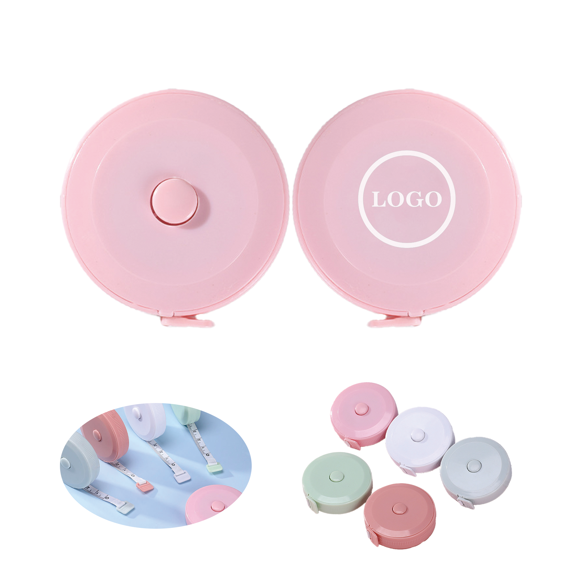 60 Inch Retractable Round Soft Tape Measure 2