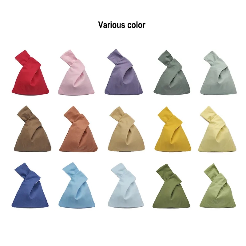 Wrist Bag Sleeve Knot Pouch Portable Tote Gift 4