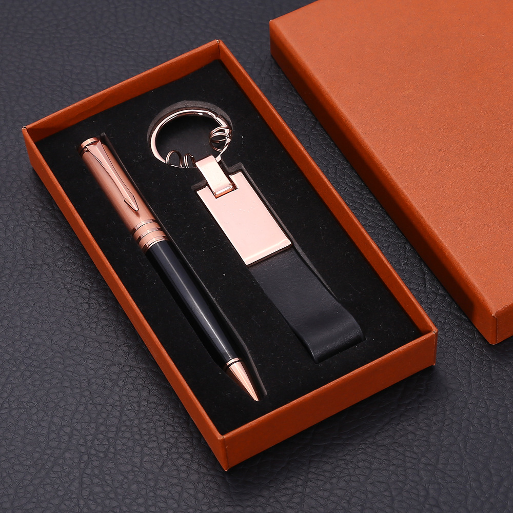 2-Piece Office Gift Set Signature Pen and Key Chain 7
