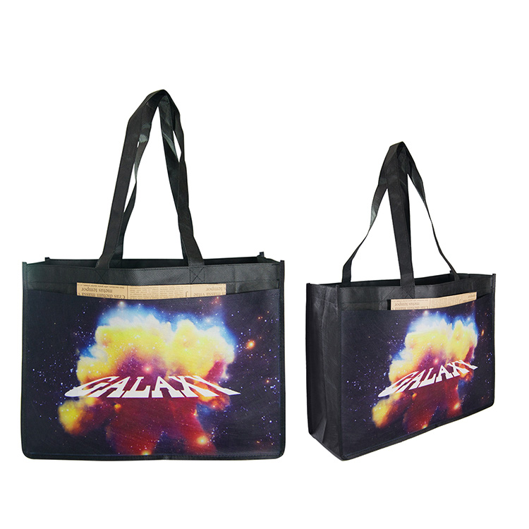 Fully Sublimated 16"x 12" Evermore Shopper 100 GSM PET Non-Woven Tote Bag 2