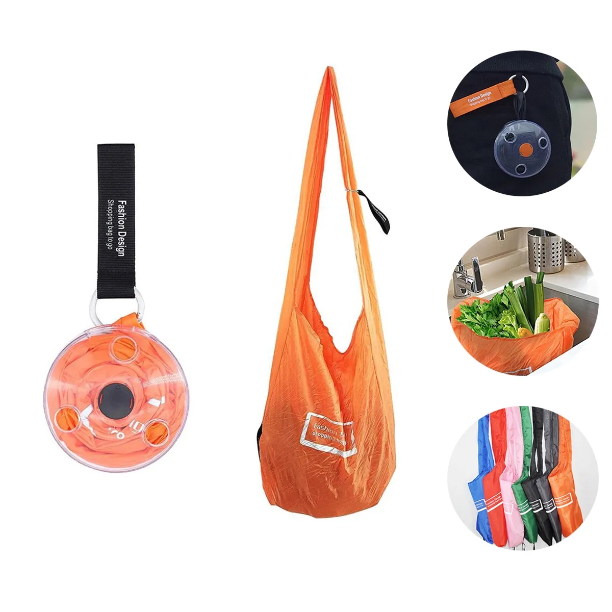 Mini Reusable Shopping Grocery Tote Bags, custom tote bag with logo imprint 3