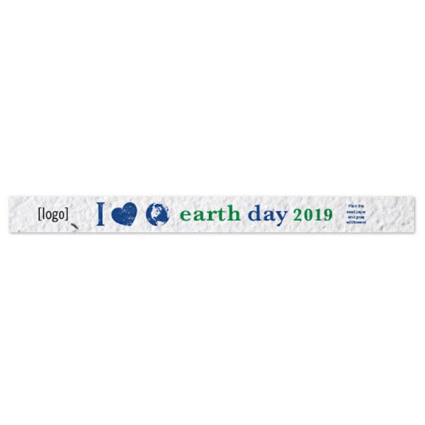 Earth Day - Seed Paper Wristband