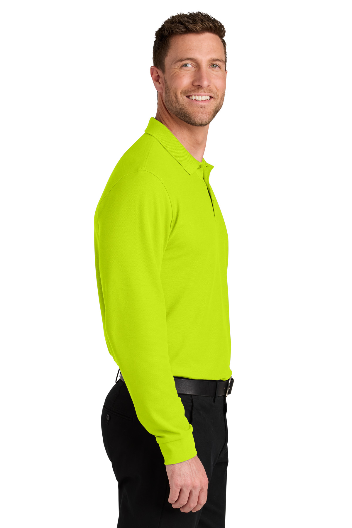 Port Authority Wearever Signature Pique Long Sleeve Polo K200LS 31