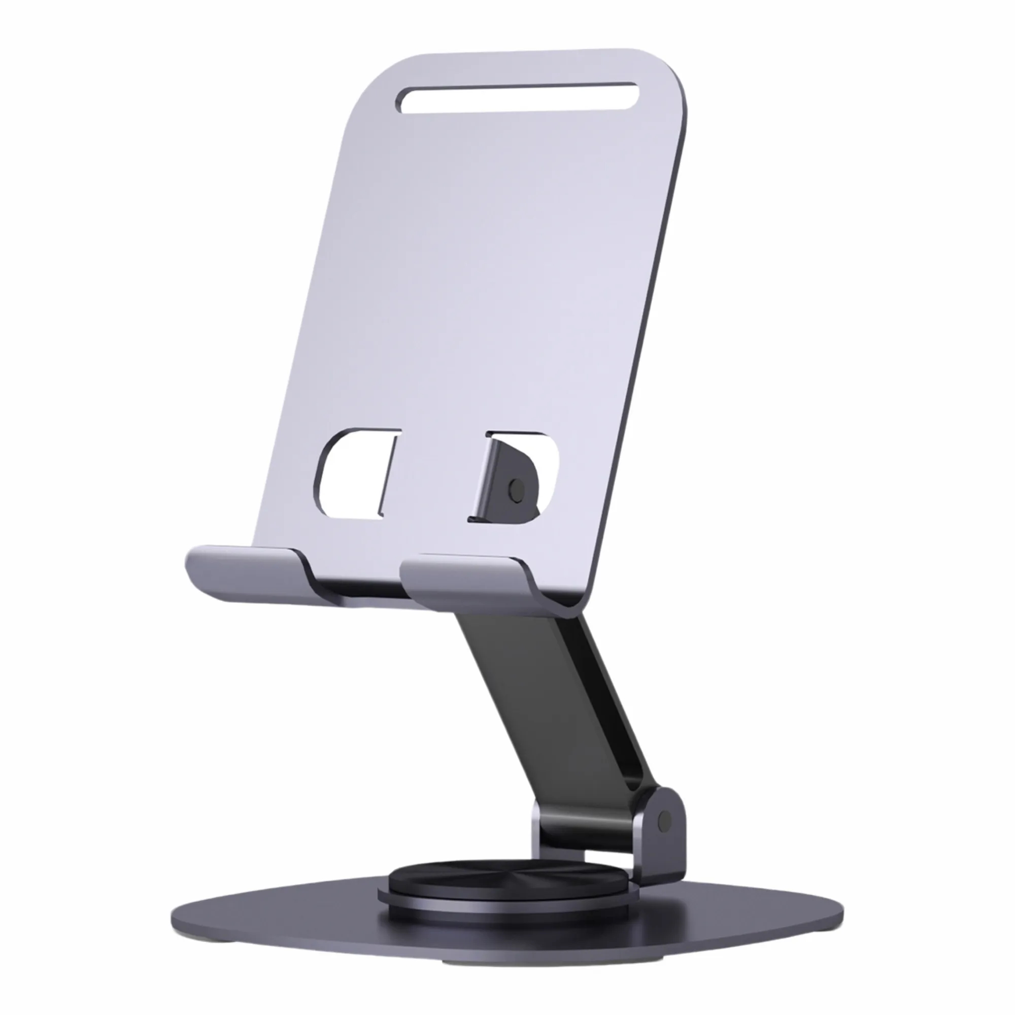 360 Rotating Metal Phone Tablet Stand Custom Logo 2