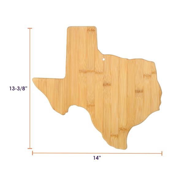 U.S. State Shaped Bamboo Cutting and Serving Boards 209