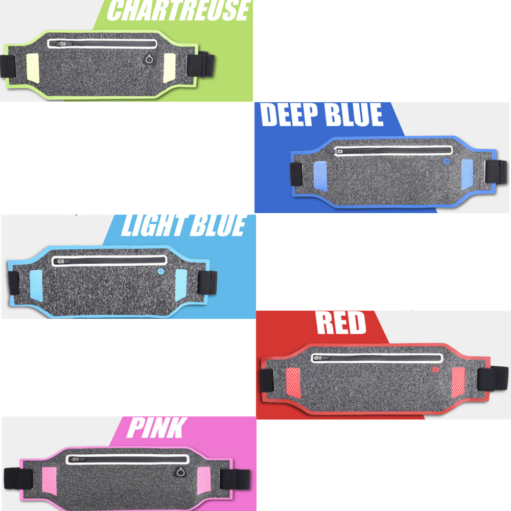 Ultra Light Reflective Sport Waist Bag 8