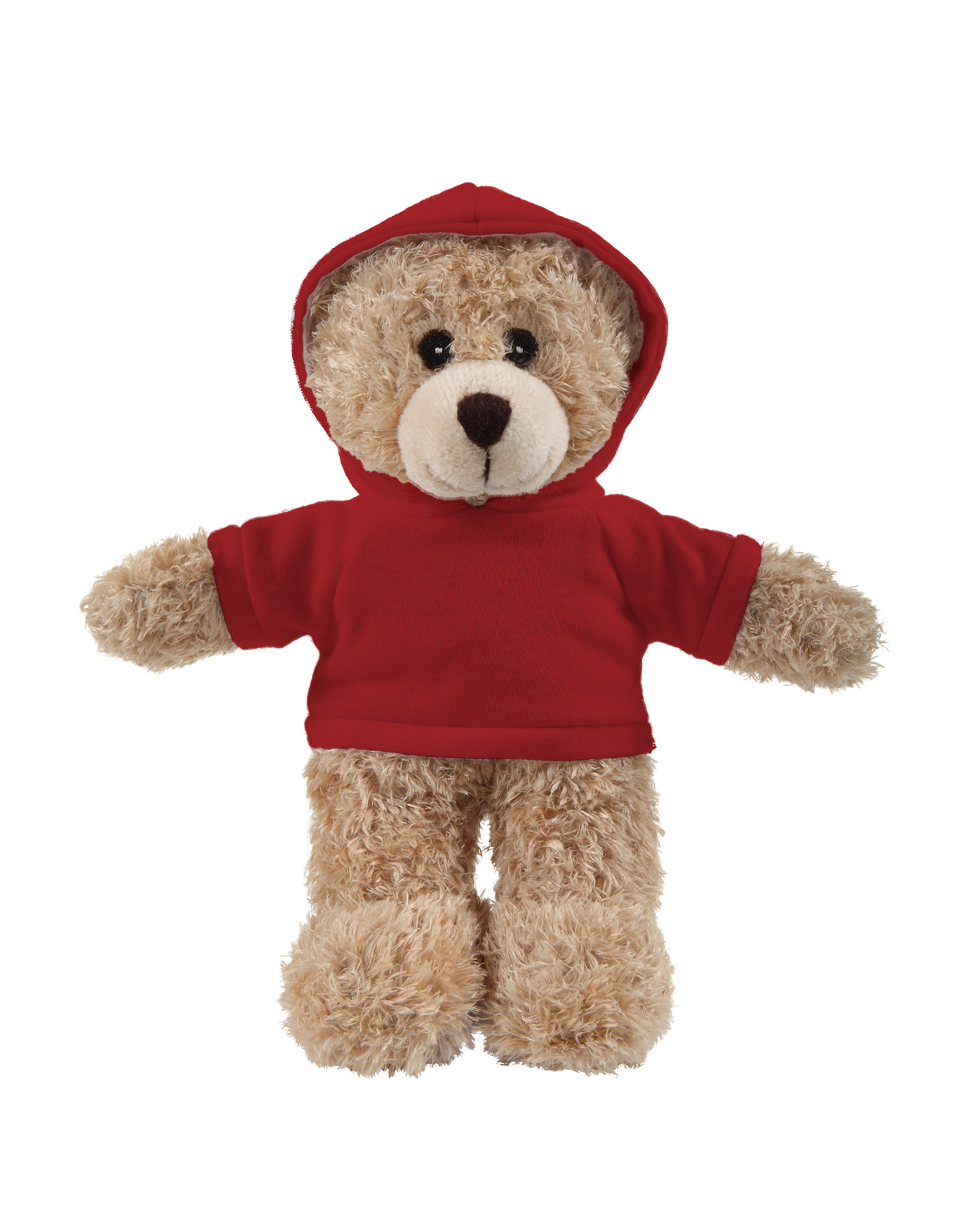 soft plush Tan Bear with hoodie 12