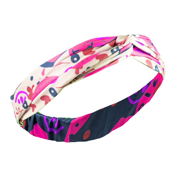 Full Color Knotted Head Band 7