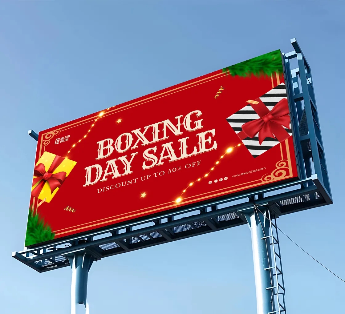 Billboard Banners -Ultra Strong Adhesive tabs (1 Ft x 1 Ft) 1