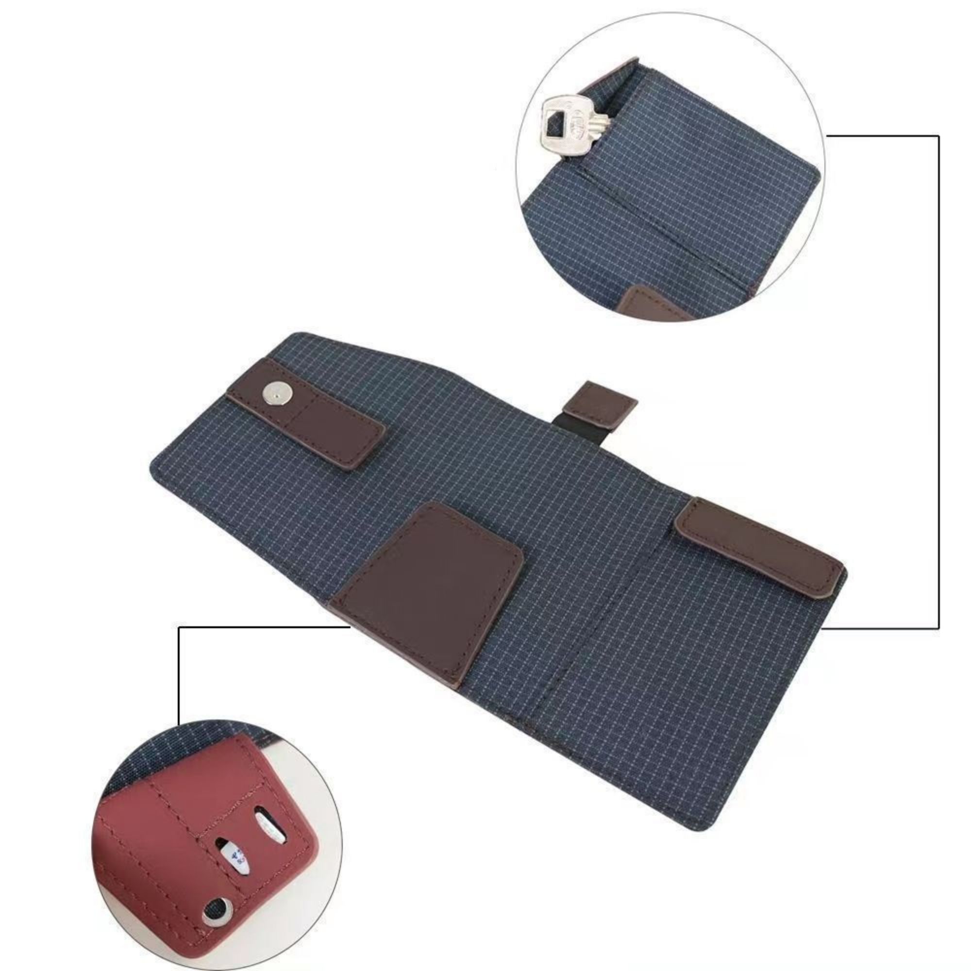 Stylish Drawstring Men's Card Holder 3