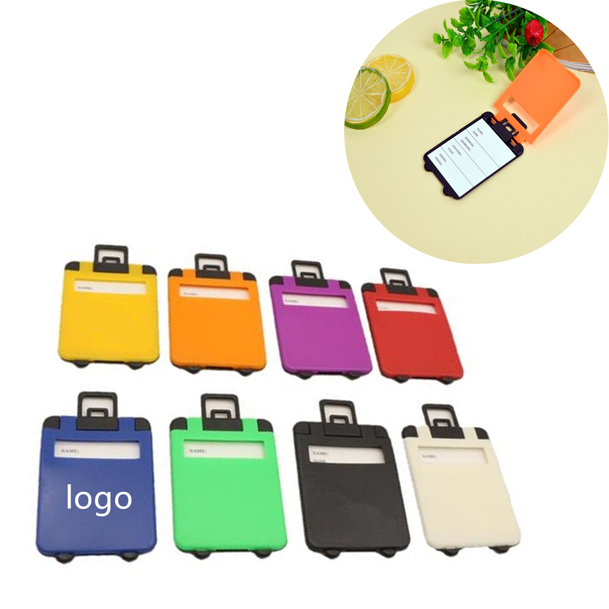 PVC Luggage Tag, Traving Tag 2
