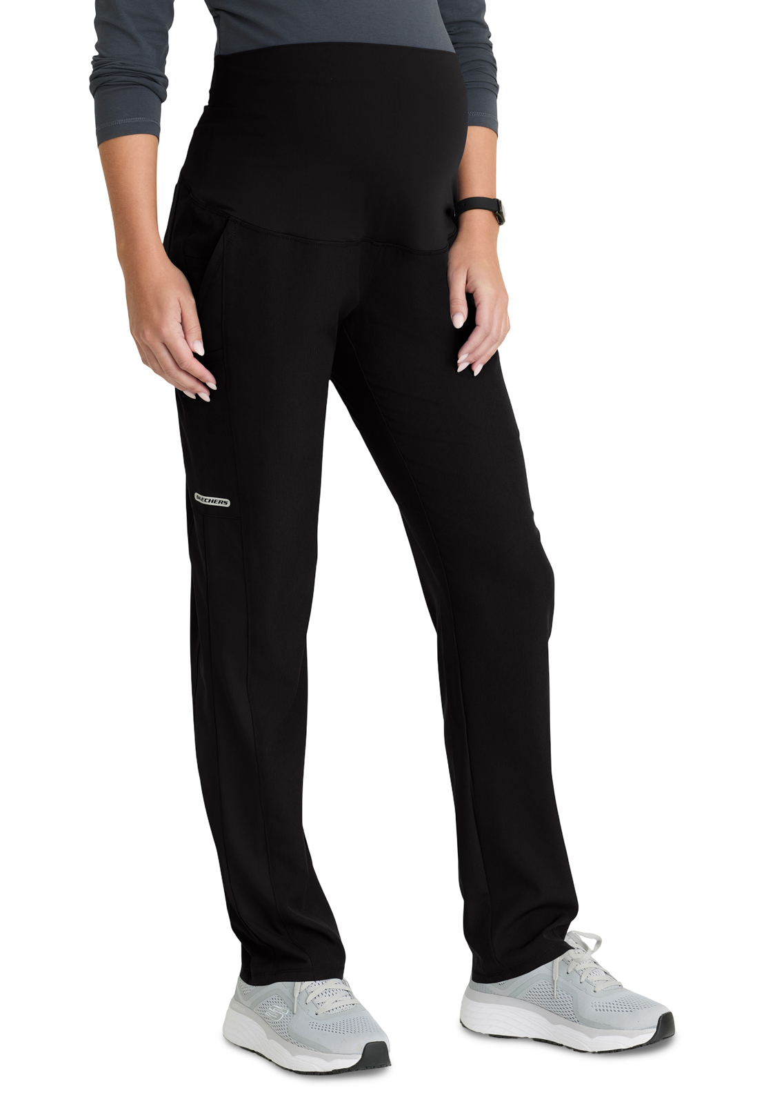 Skechers - Women's Seven-Pocket Knit Waistband Nurture Maternity Scrub Pant 7