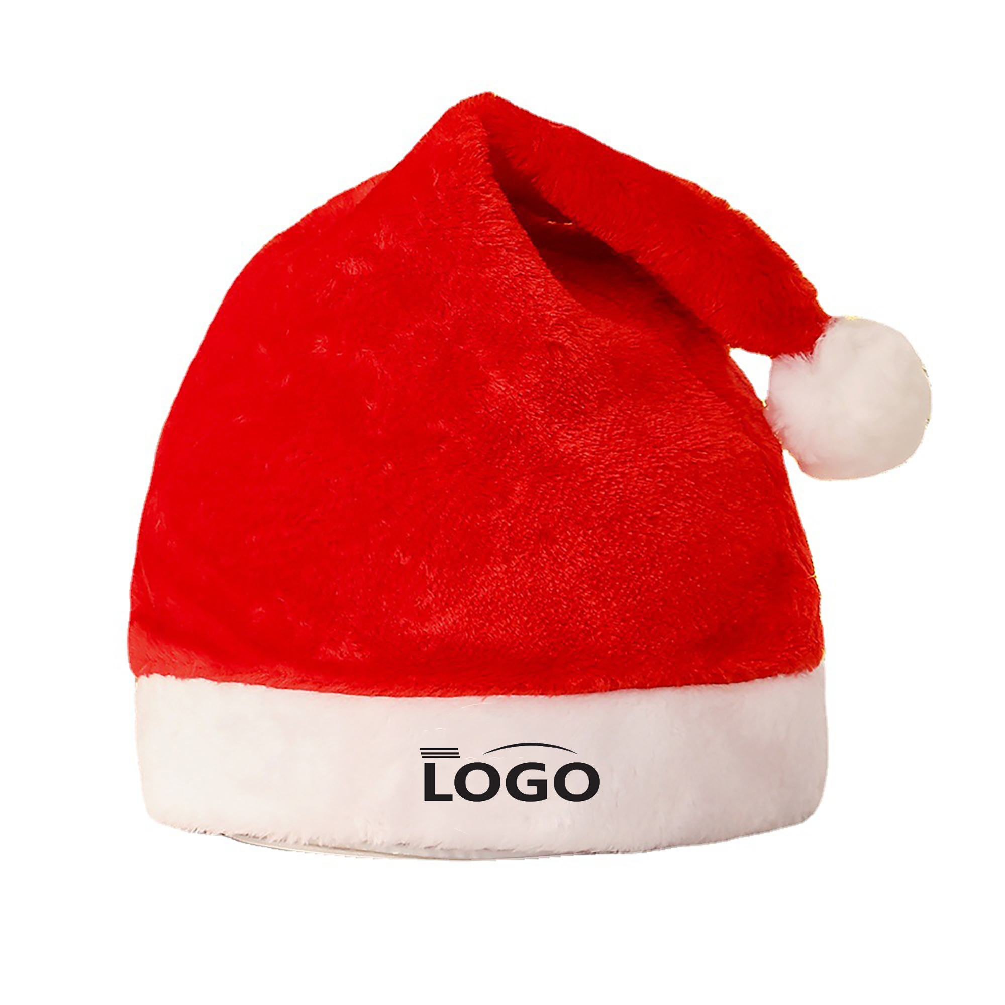 Christmas Santa Hat with Plush Design 4