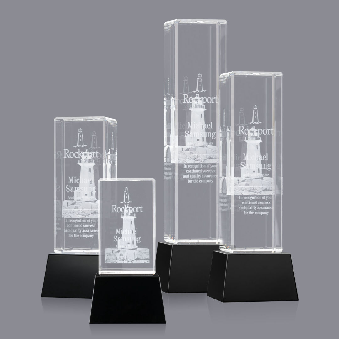 Robson 3D Award on Base - Black
