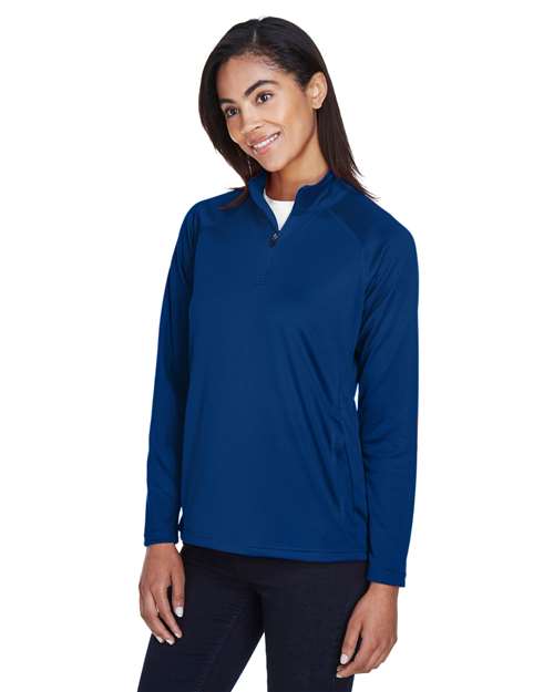 Women's Stretch Tech-Shell® Compass Quarter-Zip Pullover - DG440W 32