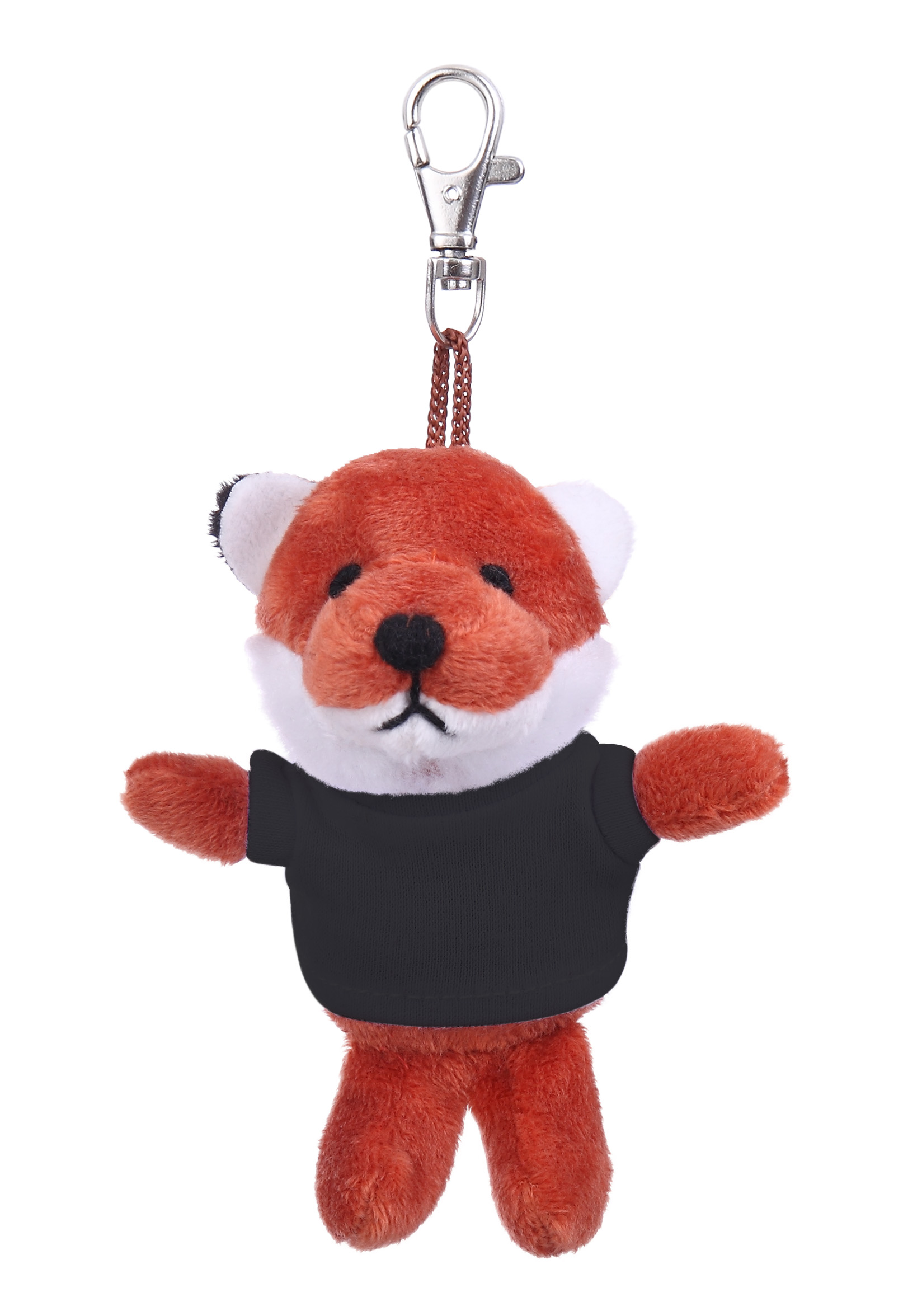 Soft Plush Fox Keychain with Tee 13