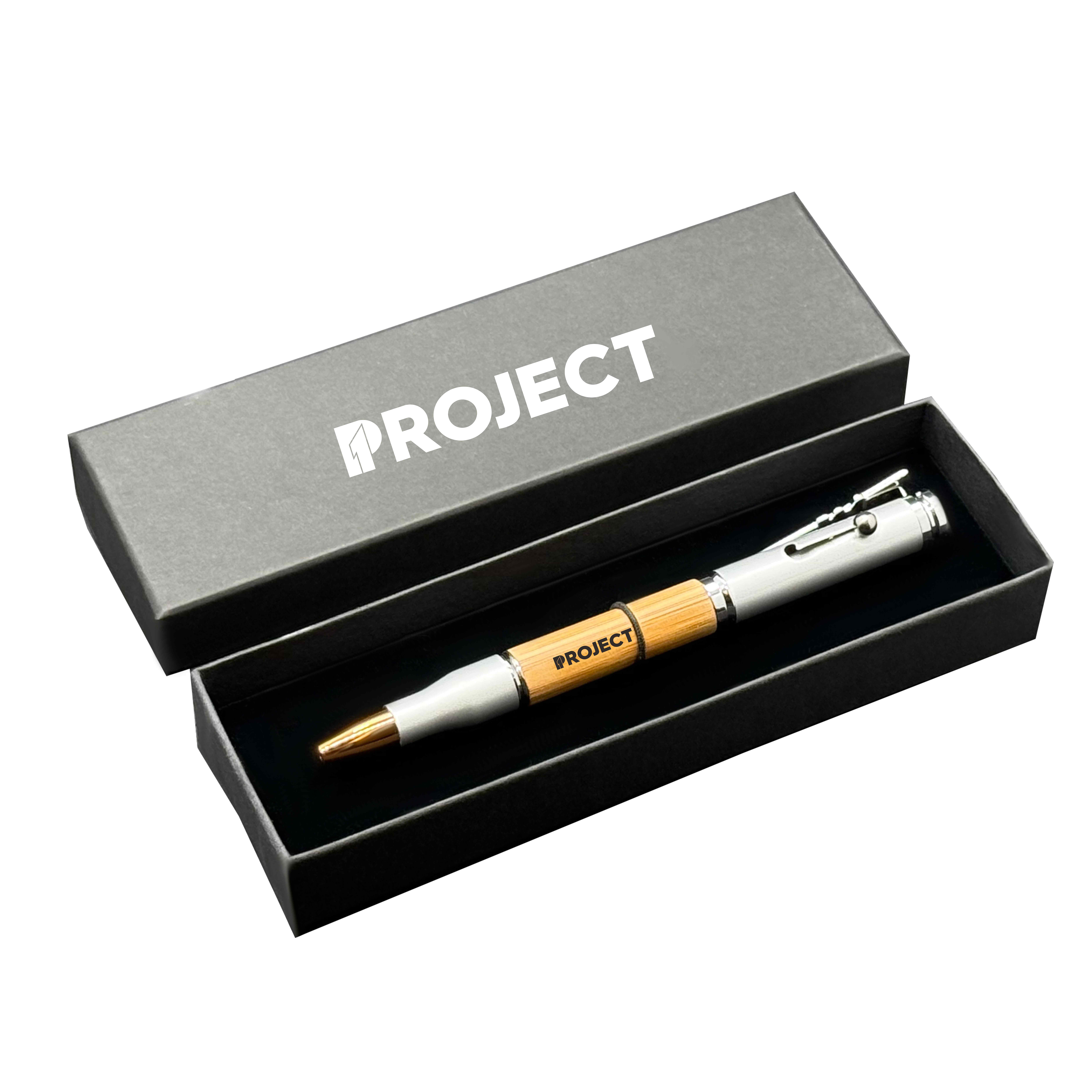 Single Pen Set Cardboard Box with Bullet-III Pens 2