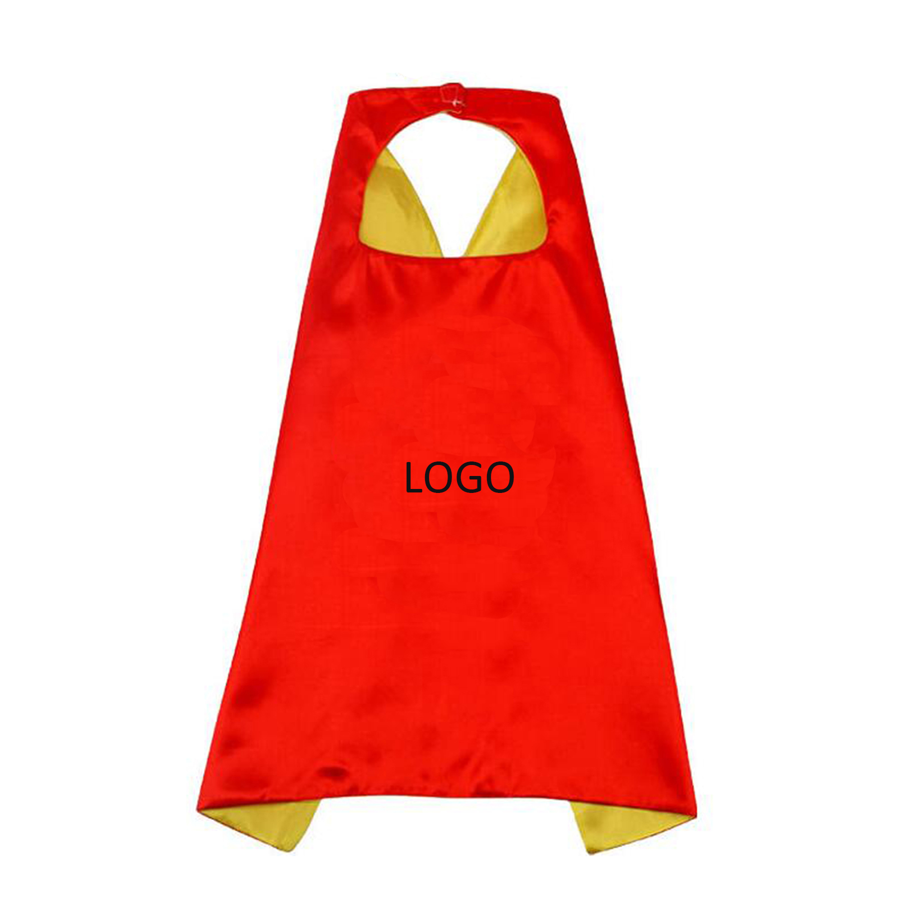 43 1/4" L x 27 1/2" W Satin Superhero Cape 2