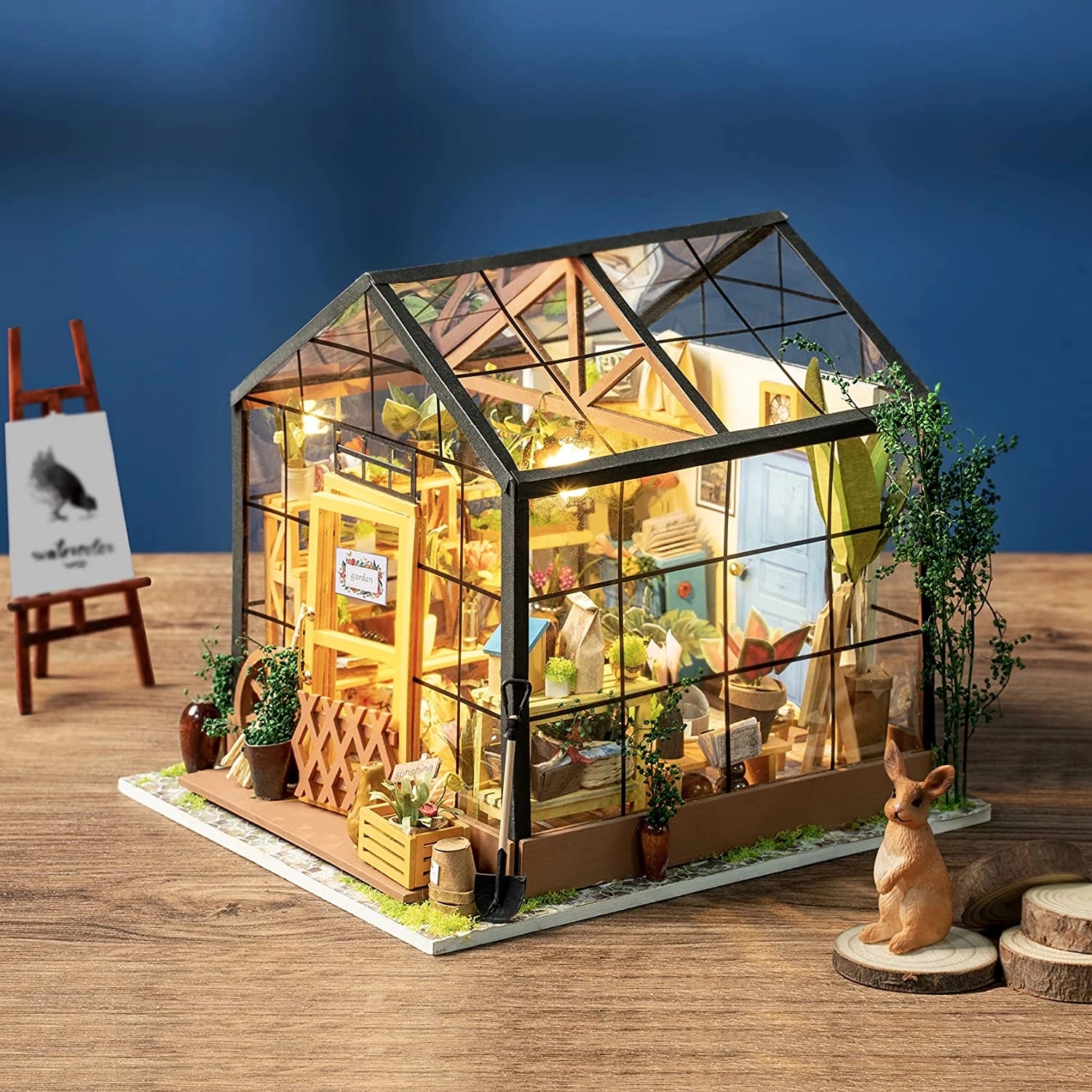 Diy Miniature Dollhouse Kits 8