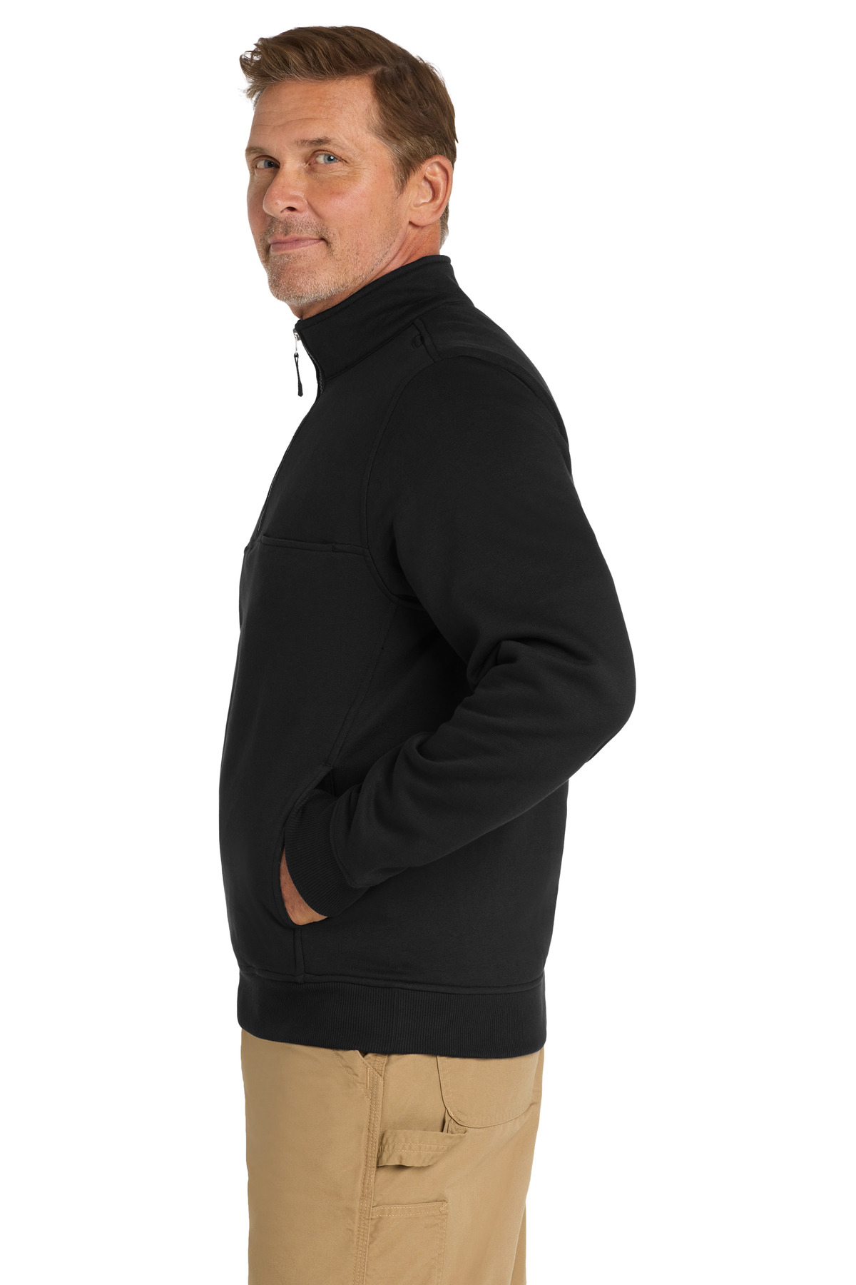 CornerStone 1/2-Zip Job Shirt. CS626 12
