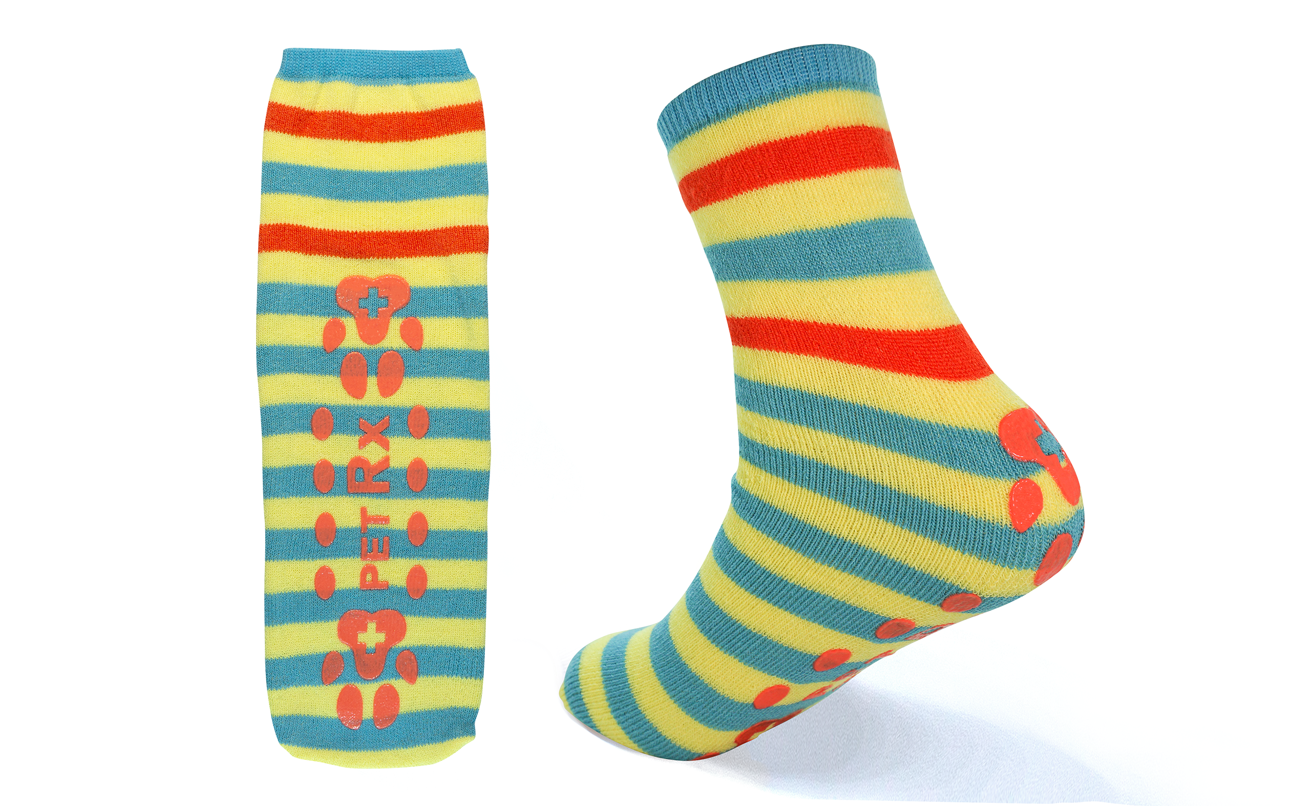 Non-Slip Socks with Custom Grips