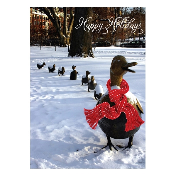 Make Way for Ducklings Holiday Card 2