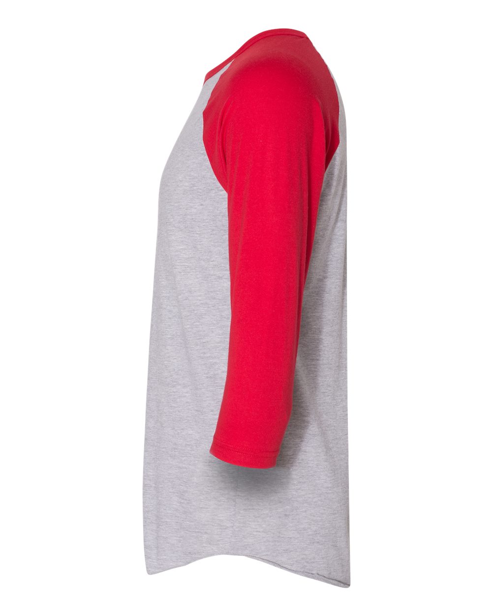 Unisex 50/50 Raglan Three-Quarter Sleeve Tee - BB453W 37